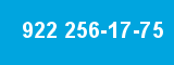 922 256-17-75
